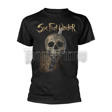 SIX FEET UNDER - KNIFE SKULL - Unisex póló - PH12474