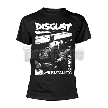 DISGUST - BRUTALITY OF WAR - Unisex póló - PH12498