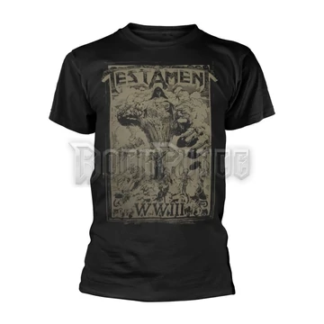 TESTAMENT - WIII EUROPE 2020 TOUR - Unisex póló - PHD12389S