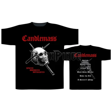 CANDLEMASS - EPICUS DOOMICUS METALLICUS - unisex póló - ST2469