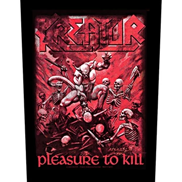 KREATOR - PLEASURE TO KILL - hátfelvarró - BP0611