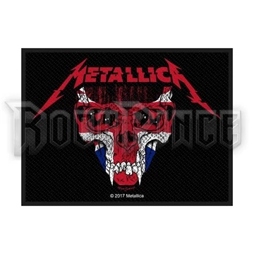 METALLICA - UK - kisfelvarró - SP3000
