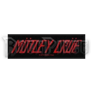 MÖTLEY CRÜE - LOGO - kisfelvarró - SP3006