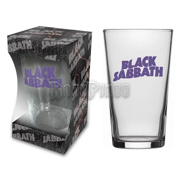 BLACK SABBATH - PURPLE LOGO - söröspohár - BG040