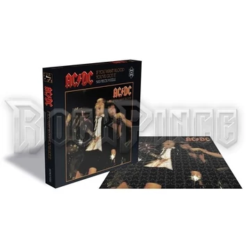 AC/DC - IF YOU WANT BLOOD - 500 darabos puzzle játék - RSAW104PZ