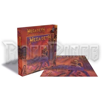 MEGADETH - PEACE SELLS...BUT WHO&#039;S BUYING? - 500 darabos puzzle játék - RSAW112PZ