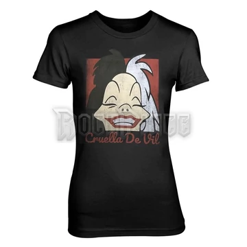 DISNEY - CRUELLA DE VIL - Női póló - BILCL00044