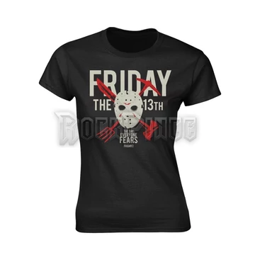 FRIDAY THE 13TH - DAY OF FEAR - Női póló - BILFRD00007G