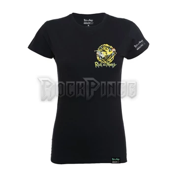 RICK AND MORTY X ABSOLUTE CULT - MORTY PORTAL POCKET - Női póló - BILRNM00037G