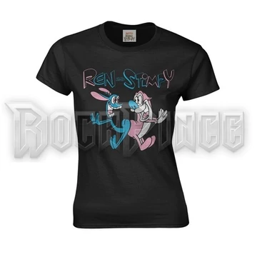 REN AND STIMPY - BUM BUMP - Női póló - PH10777G