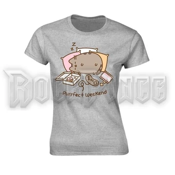 PUSHEEN - PURRFECT WEEKEND (GREY) - Női póló - PH11065G