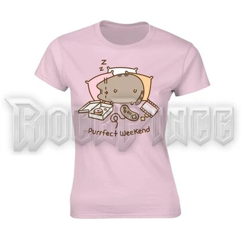 PUSHEEN - PURRFECT WEEKEND (PINK) - Női póló - PH11066G