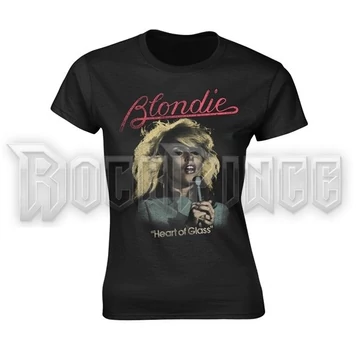BLONDIE - HEART OF GLASS STYLISTIC - Női póló - PH11222G