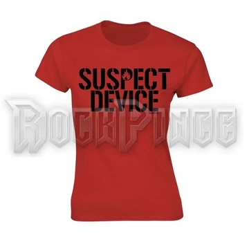 STIFF LITTLE FINGERS - SUSPECT DEVICE - Női póló - PH8947G