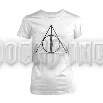 HARRY POTTER - DEATHLY HALLOWS SYMBOL - Női póló - PH9416G