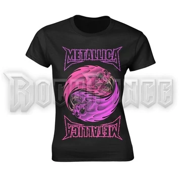 METALLICA - YIN YANG PURPLE - Női póló - METTS42LB / PHDMTLGSBYIN