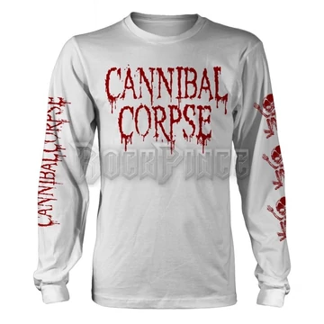 CANNIBAL CORPSE - BUTCHERED AT BIRTH (WHITE) - Hosszú ujjú póló - PH11640LS