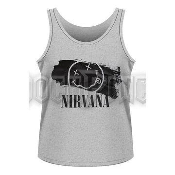 NIRVANA - SMILEY PAINT - Ujjatlan trikó - RTNIR049X