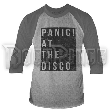 PANIC! AT THE DISCO - BLACK BOX - 3/4-es ujjú baseball póló - PH10787LSBXL