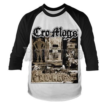 CRO-MAGS - GRAFFITI - 3/4-es ujjú baseball póló - PH12671LSB