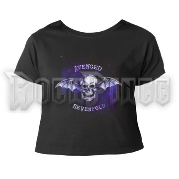 AVENGED SEVENFOLD - BAT SKULL (CROPPED) - Női póló - RTAVS004