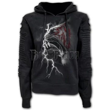 MARK OF THE TIGER - Premium Biker Fashion Ladies Hoody - M035F275