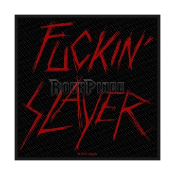 SLAYER - FUCKIN' SLAYER - kisfelvarró - SP3182