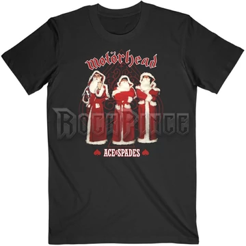 Motorhead - Ace Of Spades Christmas - Unisex Póló - MHEADTEE62MB
