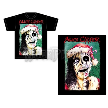 Alice Cooper - Xmas Card - Unisex Póló - ACTEE26MB