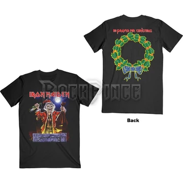 Iron Maiden - No Prayer For Christmas - Unisex Póló - IMTEE139MB