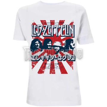 LED ZEPPELIN - JAPANESE BURST - unisex póló - LZTS34MW