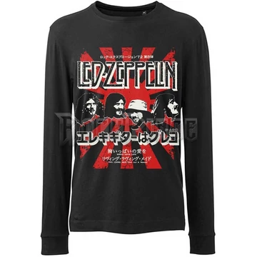 LED ZEPPELIN - JAPANESE BURST - unisex hosszú ujjú póló - LZLST34MB