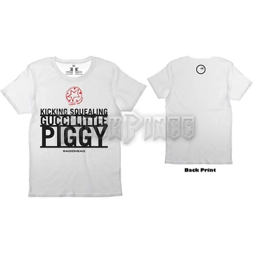 RADIOHEAD - GUCCI PIGGY - unisex póló - RHTS05MW