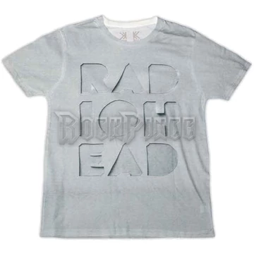 Radiohead - Note Pad - Unisex Kivágott Póló - RHTS10MG