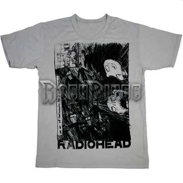 RADIOHEAD - SCRIBBLE - unisex póló - RHTS04MG