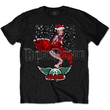 Aerosmith - Robo Santa - Unisex Póló - AEROTS14MB