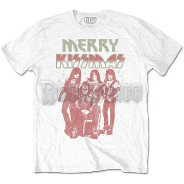 KISS - MERRY KISSMAS - unisex póló - KISSTS36MW