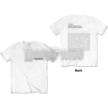 The 1975 - A Brief Inquiry - Unisex Póló - 1975TS20MW