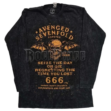 AVENGED SEVENFOLD - SEIZE THE DAY - unisex hosszú ujjú póló - ASLST41MDD