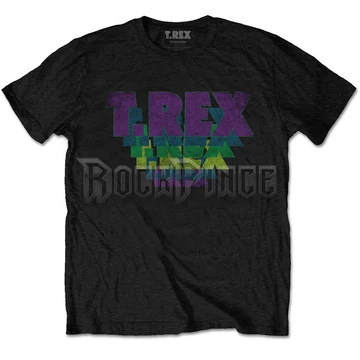 T-REX - STACKED LOGO - unisex póló - TREXTS05MB