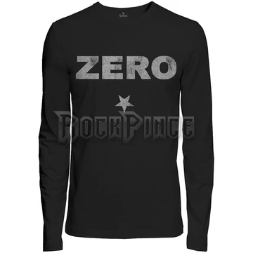 THE SMASHING PUMPKINS - ZERO DISTRESSED - unisex hosszú ujjú póló - SMPLST01MB