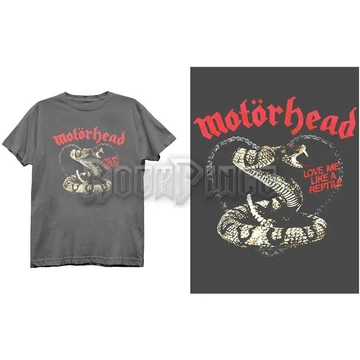 MOTÖRHEAD - LOVE ME LIKE A REPTILE - unisex póló - MHEADTEE65MC