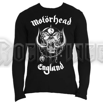 MOTÖRHEAD - ENGLAND - unisex hosszú ujjú póló - MHEADLST03MB