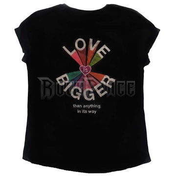 U2 - LOVE IS BIGGER - női póló - U2TOURTS20LB