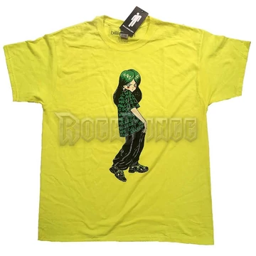 Billie Eilish - Anime Billie - Unisex Póló - BILLIETS30MGR