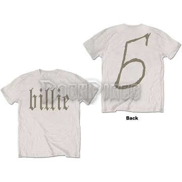 BILLIE EILISH - BILLIE 5 - unisex póló - BILLIETS28MNAT