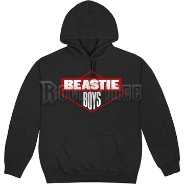 THE BEASTIE BOYS - DIAMOND LOGO - unisex kapucnis pulóver - BEASTHD04MB