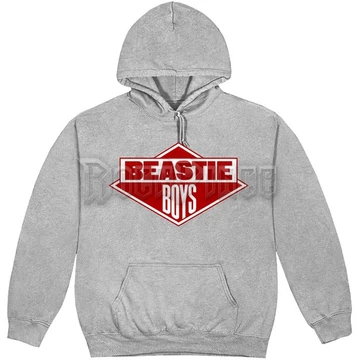 THE BEASTIE BOYS - DIAMOND LOGO - unisex kapucnis pulóver - BEASTHD04MG