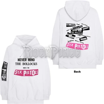 THE SEX PISTOLS - NEVER MIND THE BOLLOCKS - unisex kapucnis pulóver - SPHD33MW