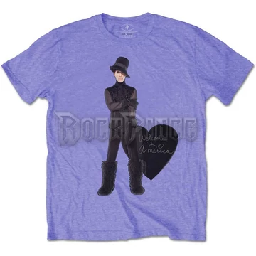 PRINCE - HEART PURPLE - unisex póló - PRINTS28MPU